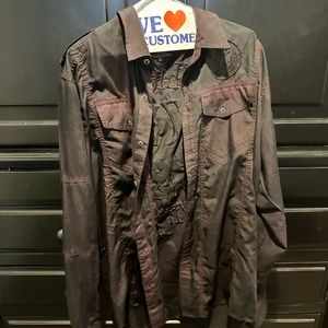 Men’s affliction button up